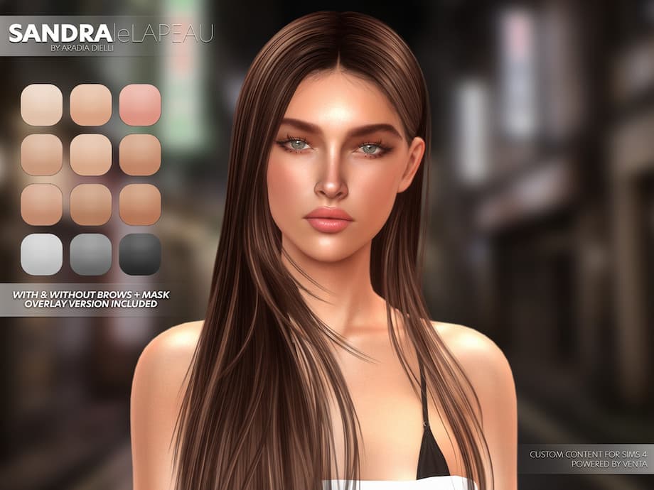 Скин и оверлей Sandra Skin